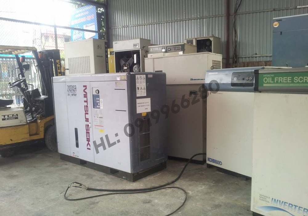 Máy nén khí nội địa cũ nhật bản