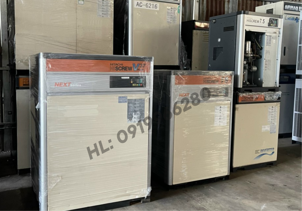 Máy nén khí nội địa cũ nhật bản