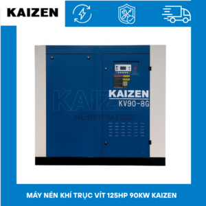 Máy nén khí trục vít 125hp 90kw KAIZEN