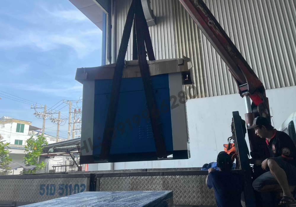 Máy nén khí trục vít 150hp 110kw Kaizen