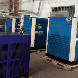 Máy nén khí trục vít 150hp 110kw Kaizen