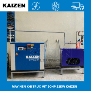 Máy nén khí trục vít 30hp 22kw - KAIZEN