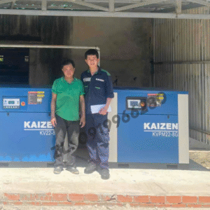 Máy nén khí trục vít 30hp 22kw Kaizen