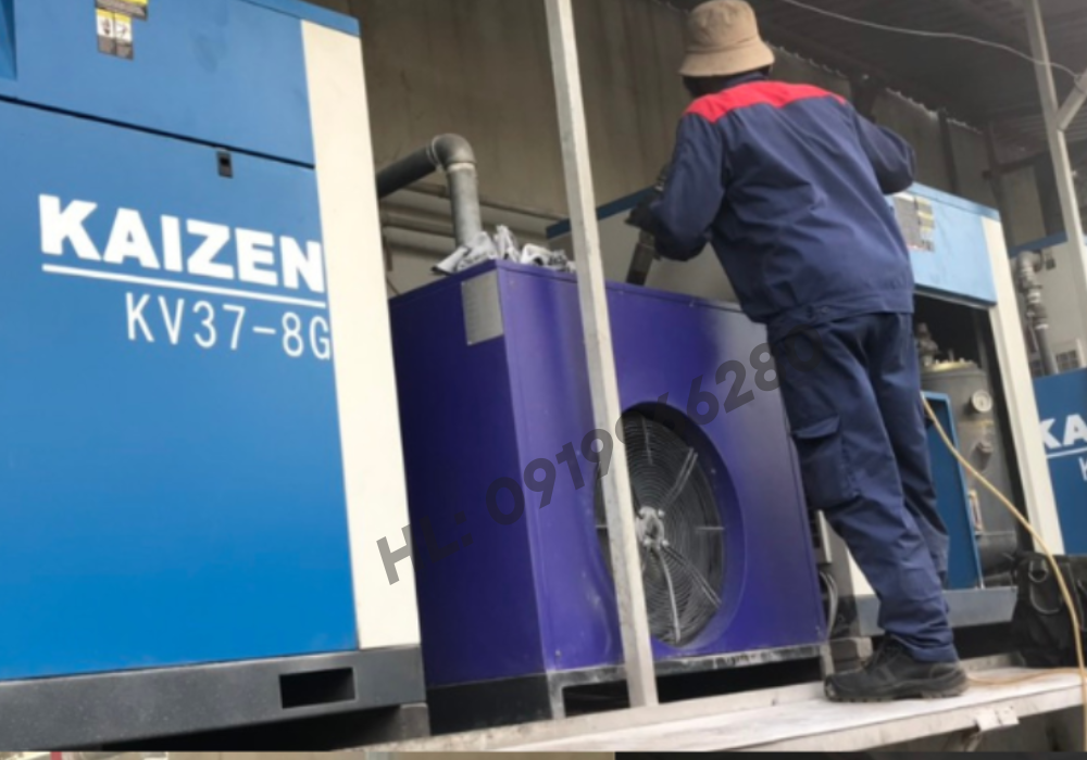 Máy nén khí trục vít 50hp 37kw