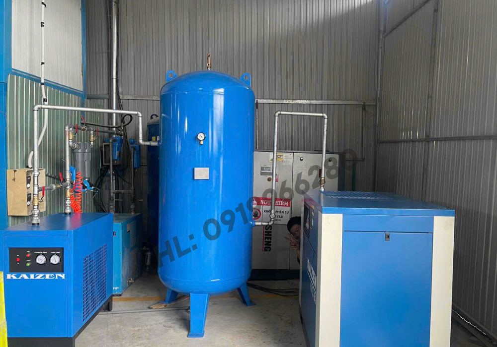 Máy nén khí trục vít 50hp 37kw