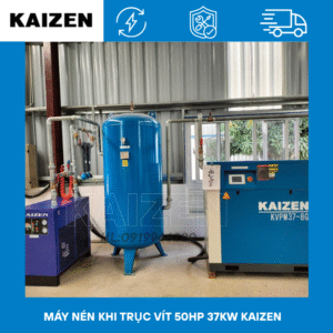Máy nén khí trục vít 50hp 37kw - KAIZEN