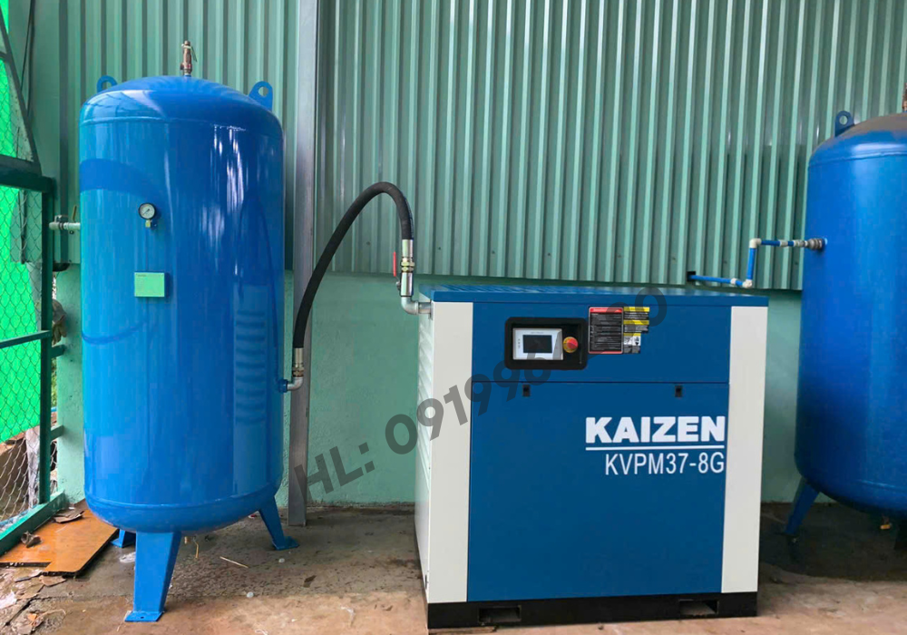 Máy nén khí trục vít 50hp 37kw