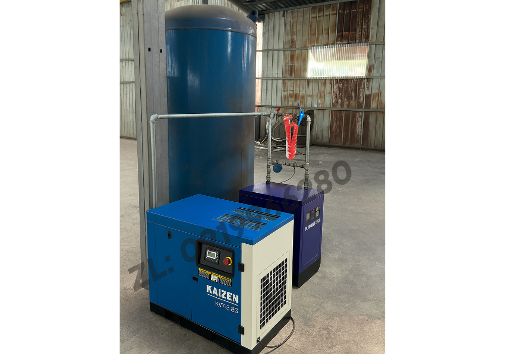 Máy nén khí trục vít 10hp (7.5kW)