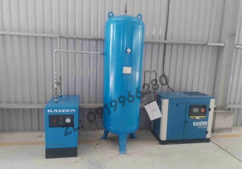 Máy nén khí trục vít 10hp (7.5kW)