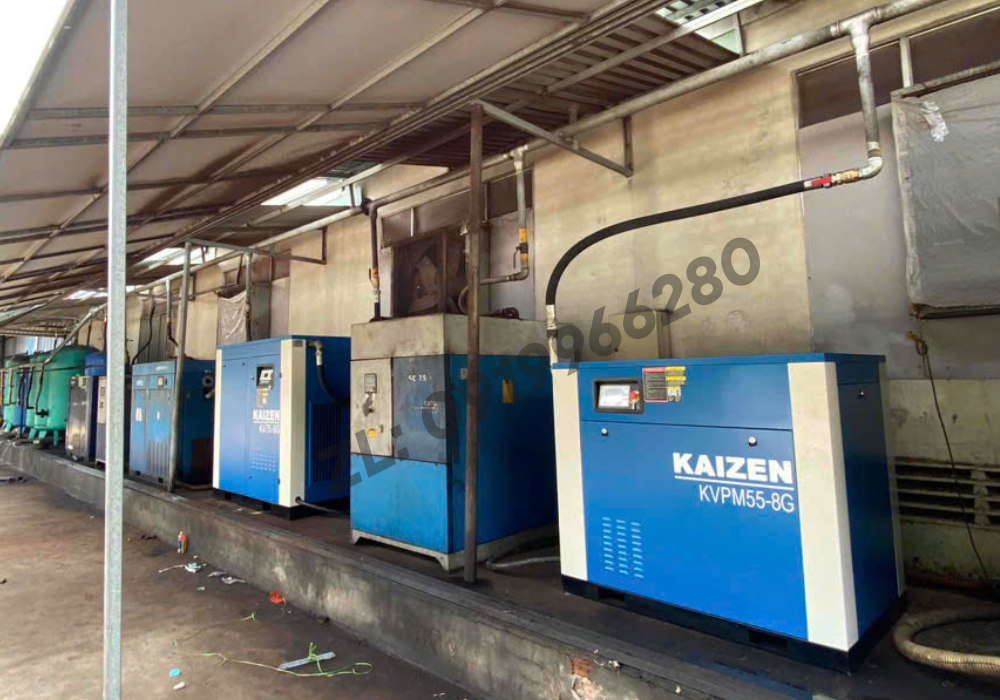 Máy nén khí trục vít biến tần Inverter KAIZEN