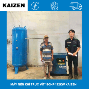 Máy nén khí 10HP 7.5kW biến tần Inverter