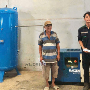 Máy nén khí trục vít biến tần 10HP KAIZEN