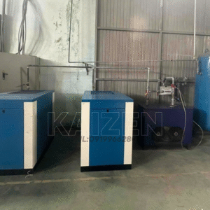 MÁY NÉN KHÍ 150HP 110kW BIẾN TẦN INVERTER - KAIZEN