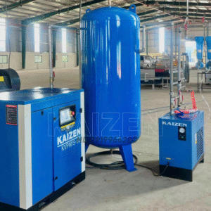 MÁY NÉN KHÍ 180HP 132KW BIẾN TẦN INVETER - KAIZEN