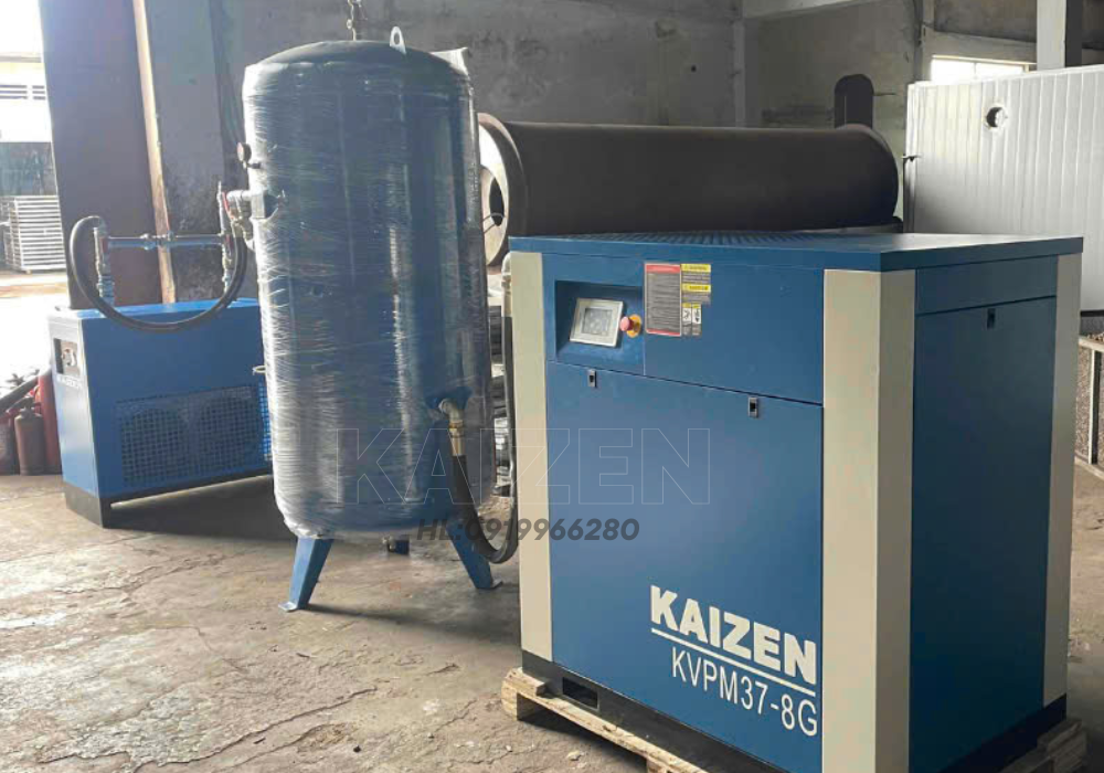 MÁY NÉN KHÍ 60HP 45KW BIẾN TẦN INVERTER