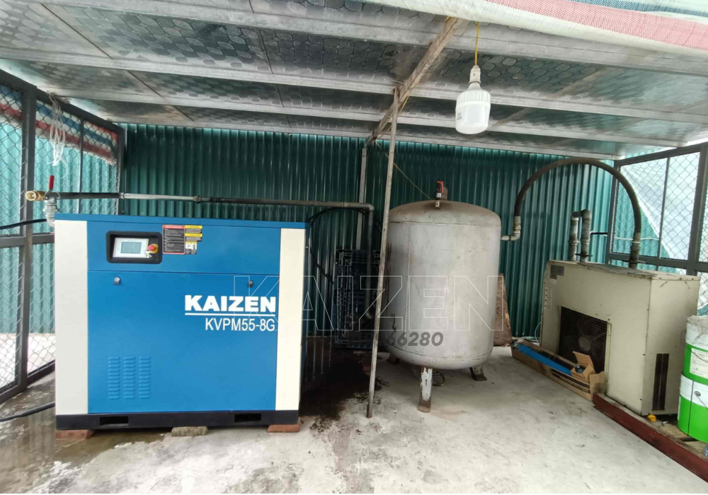 MÁY NÉN KHÍ 75HP 55KW BIẾN TẦN INVERTER – KAIZEN