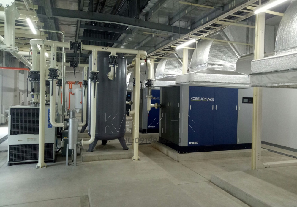 MÁY NÉN KHÍ KOBELCO 10HP 7.5KW