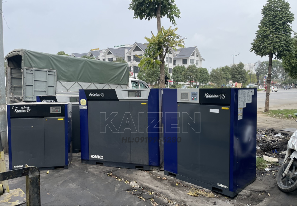 MÁY NÉN KHÍ KOBELCO 10HP 7.5KW