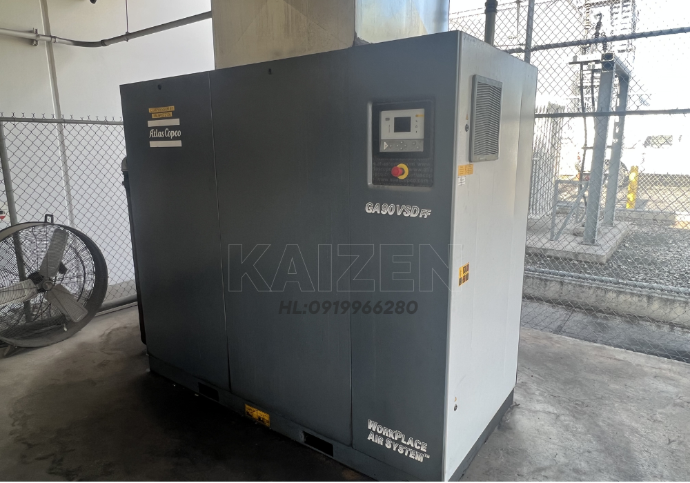MÁY NÉN KHÍ ATLAS COPCO 125HP 90KW