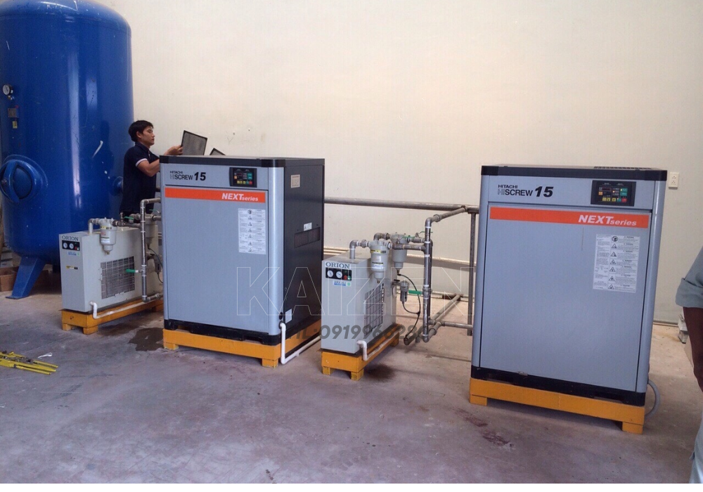 MÁY NÉN KHÍ 210HP 160KW HITACHI