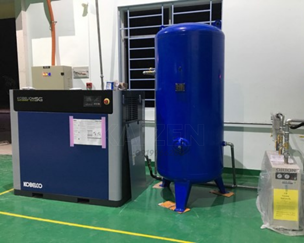 MÁY NÉN KHÍ 40HP 30KW KOBELCO